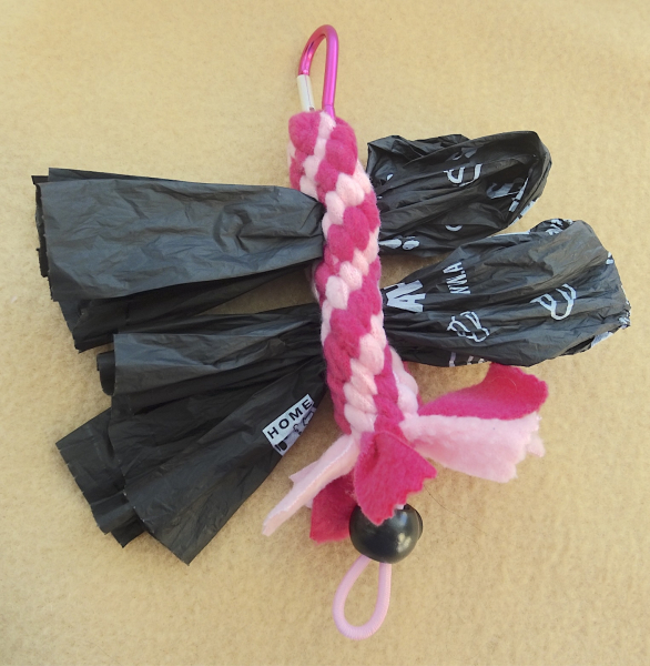 Kotbeutelhalter, Rosa, Pink