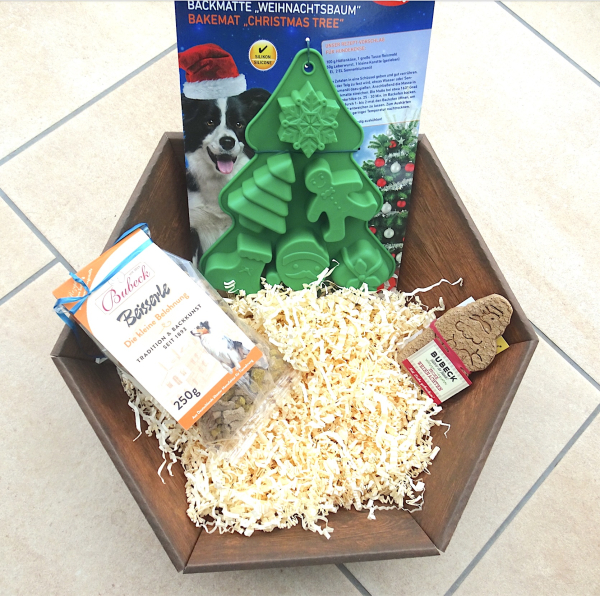 Präsentationskorb für Weihnachten
